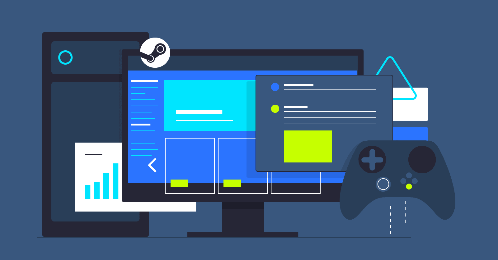 Steam Usage and Catalog Stats